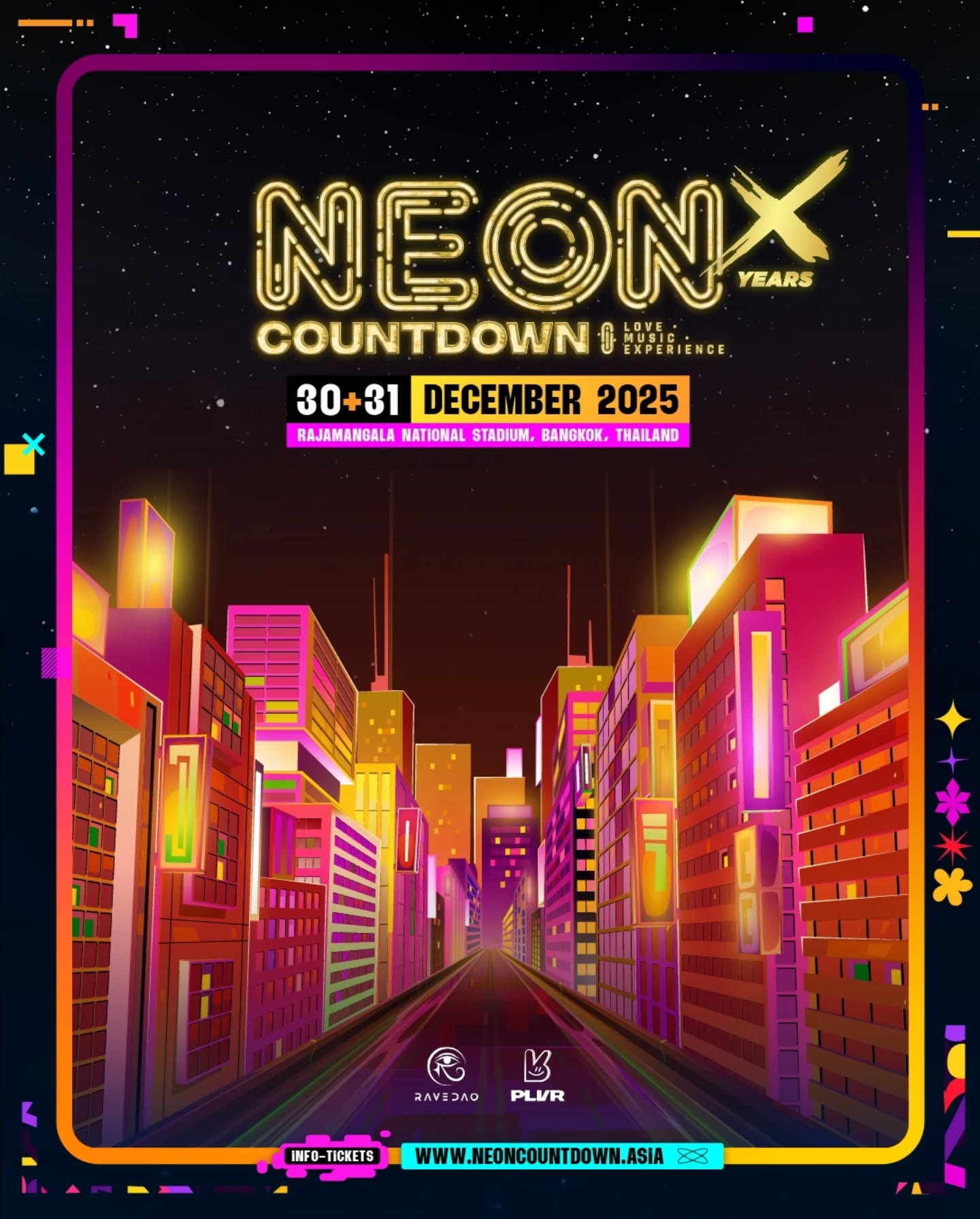 NEON Countdown 2025