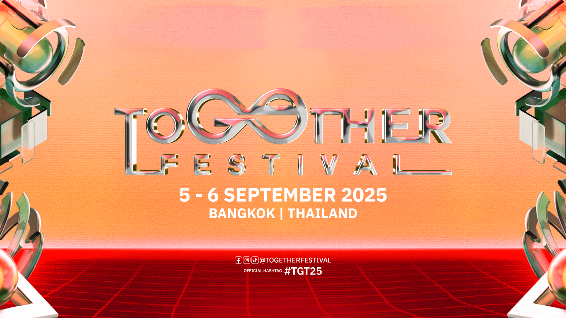 Together Festival 2025 poster